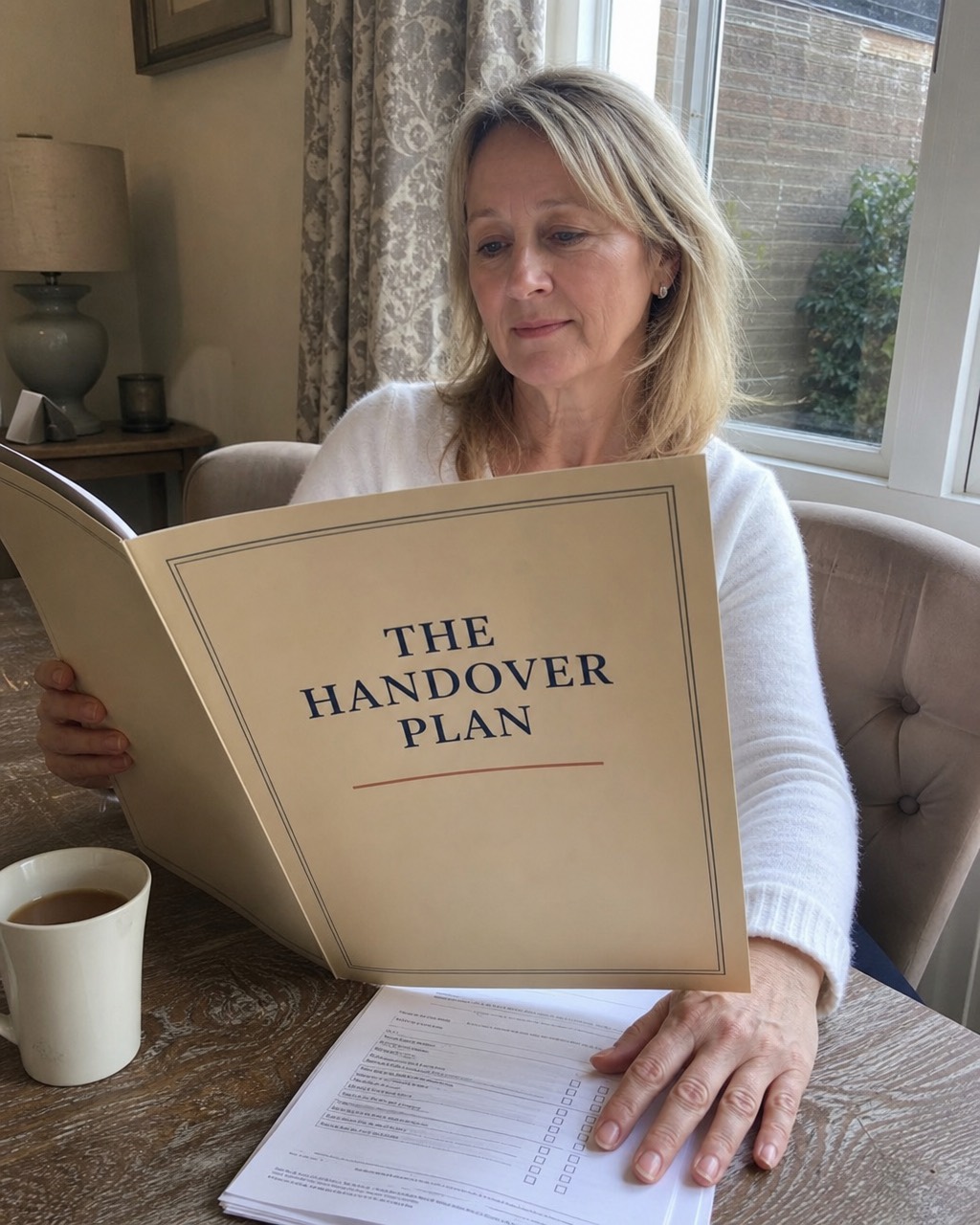 A daughter finds the information easily thanks to The Handover Plan